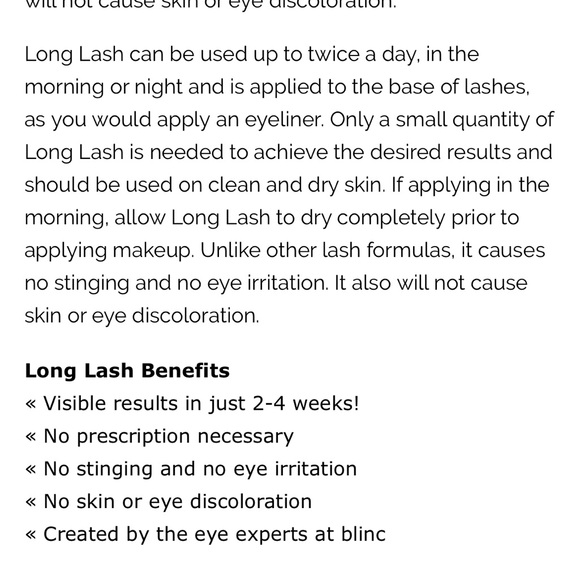 ❤️ ⭐️ Long Lash Enhancer ❤️ - Picture 4 of 6